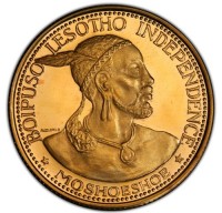 Gold coin Lesotho KM# 7 Gold coin Lesotho KM# 7