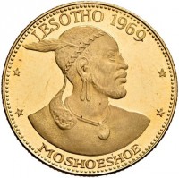 Gold coin  Lesotho  KM# 10