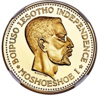 Gold coin  Lesotho  KM# Pn8