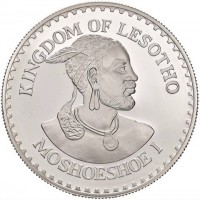 KINGDOM OF LESOTHO. MOSHOESHOE I.