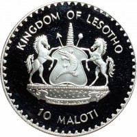 Silver coin  Lesotho  KM# 40