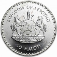 Silver coin  Lesotho  KM# 41