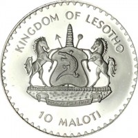 Silver coin  Lesotho  KM# 42
