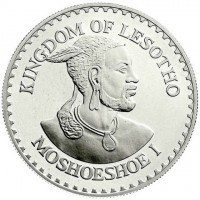 Silver coin  Lesotho  KM# 53