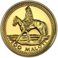 Gold coin  Lesotho  KM# 15