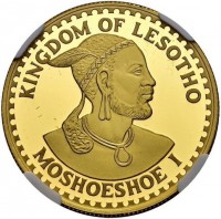 KINGDOM OF LESOTHO. MOSHOESHOE I.