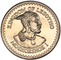 KINGDOM OF LESOTHO. MOSHOESHOE I.