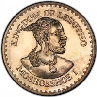 KINGDOM OF LESOTHO. MOSHOESHOE I.