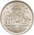 reverse of 1 Florin - George VI (1938 - 1945) coin with KM# 40 from Australia. Inscription: FLO RIN K · G 1939 AUSTRALIA