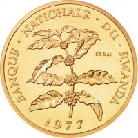 BANQUE · NATIONALE · DU · RWANDA. ESSAI. 1977.