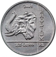 2014. RHODIUM. 1/25 OZ999 Rh.