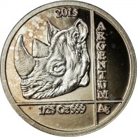 2015 ARGENTUM 1/25 Oz 999 Ag.
