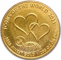 Gold coin Rwanda Gold coin Rwanda