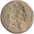obverse of 1 Dollar - Elizabeth II - Sir Charles Kingsford Smith - 3'rd Portrait (1997) coin with KM# 327 from Australia. Inscription: ELIZABETH II AUSTRALIA 1997 RDM