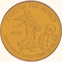 Gold coin  Rwanda