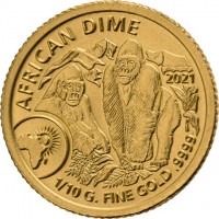 Gold coin Rwanda KM# 211 Gold coin Rwanda KM# 211
