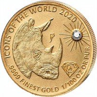 Gold coin  Rwanda