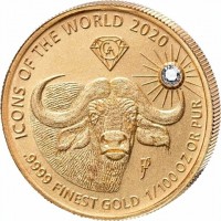 Gold coin  Rwanda