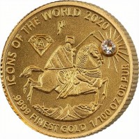 Gold coin  Rwanda