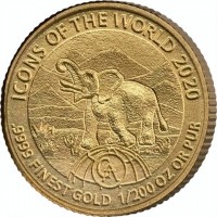 Gold coin  Rwanda