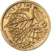 Gold coin  Rwanda