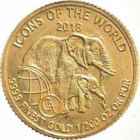 Gold coin  Rwanda