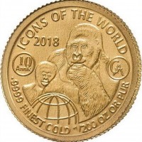 Gold coin Rwanda Gold coin Rwanda
