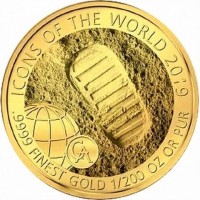 Gold coin Rwanda KM# 179 Gold coin Rwanda KM# 179