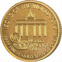 Gold coin  Rwanda