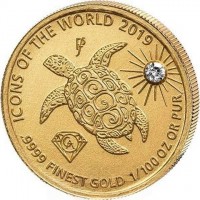 Gold coin  Rwanda