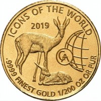 Gold coin  Rwanda
