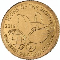 Gold coin  Rwanda