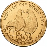 Gold coin  Rwanda