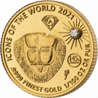 Gold coin Rwanda Gold coin Rwanda