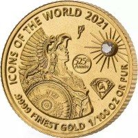 Gold coin Rwanda Gold coin Rwanda