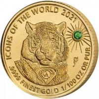 Gold coin  Rwanda