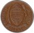obverse of 5 Thebe (1991 - 1996) coin with KM# 4a from Botswana. Inscription: BOTSWANA IPELEGENG PULA 1991