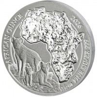 AFRICAN OUNCE 2026. 1/12oz FINE SILVER 999.