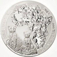 AFRICAN OUNCE 2013 1oz FINE SILVER 999.
