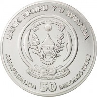 BANKI NKURU Y'U RWANDA. REPUBLIKA Y'U RWANDA. UBUMWI - UMURIMO - GUKUNDA IGIHUGU. AMAFARANGA 50 MIRONGO ITANU:.