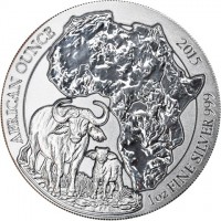 Silver coin Rwanda KM# 44 Silver coin Rwanda KM# 44
