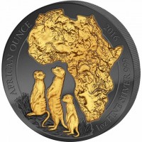 AFRICAN OUNCE. 2016. 1oz FINE SILVER 999.