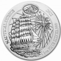 NAUTICAL OUNCE 2021  1oz FINE SILVER 999. Sedov.