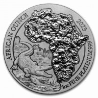 AFRICAN OUNCE. 2023 1oz FINE SILVER 999.
