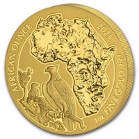 AFRICAN OUNCE. 2025 1oz FINE SILVER 999.