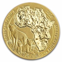 Gold coin Rwanda AFRICAN OUNCE. 2026 1/12oz FINE GOLD 999.