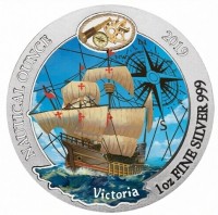 NAUTICAL OUNCE. 2019 1oz FINE SILVER 999. Victoria.
