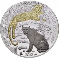 LEOPARD. BLACK PANTHER. 2013.