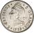reverse of 5 Centavos (1937 - 1974) coin with KM# 18 from Dominican Republic. Inscription: * 5 CENTAVOS * 5 GRAMOS * 1951 *