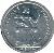 obverse of 1 Franc (1965) coin with KM# 2 from French Polynesia. Inscription: REPUBLIQUE FRANCAISE 1965 G.B.BAZOR